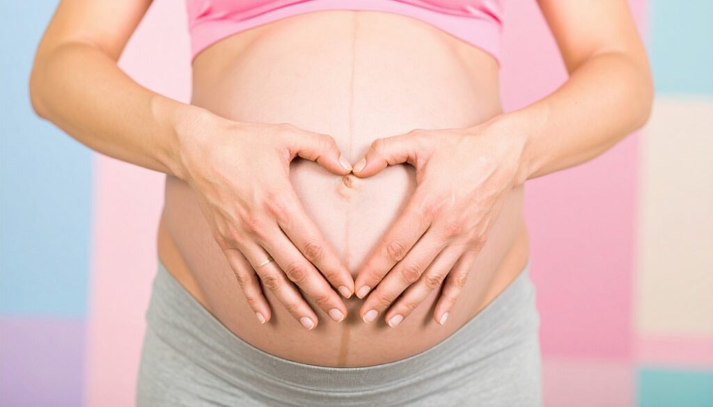 maternity, pregnancy, pregnant, love, mother, motherhood, belly, baby, expecting, family, heart, hands, prenatal, care, woman, parent, happiness, healthy, life, healthcare, future, new life, tenderness, love symbol, ai generated